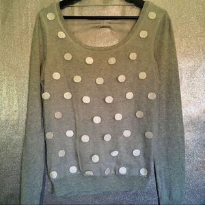 Lauren Conrad Polka Dot Sweater